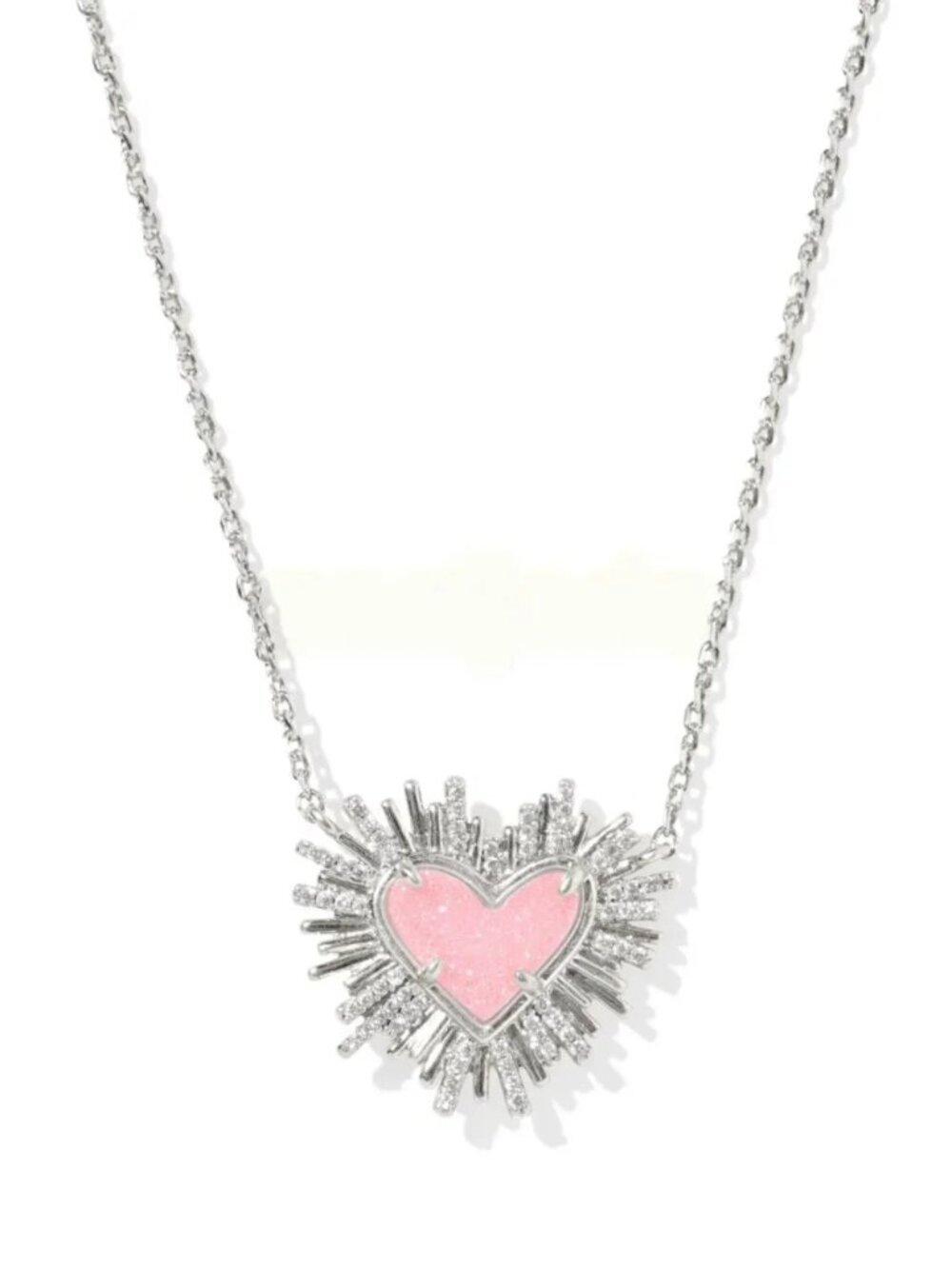 Dolly Parton x Kendra Scott Ari Heart Gold Short Pendant Necklace